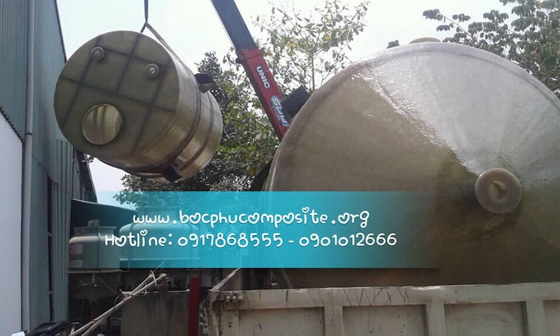 bể lắng composite 