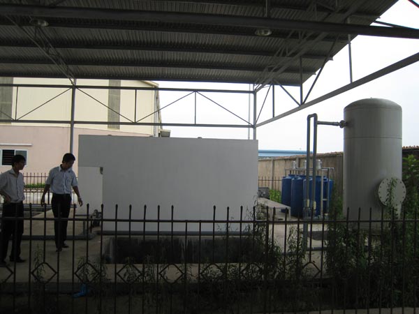 Bọc FRP bể nước thải nhà máy