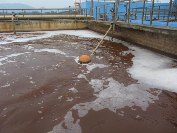 bọc composite bể chứa nước thải