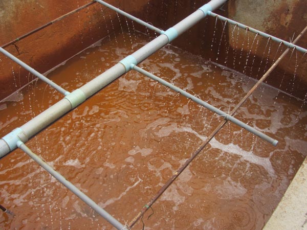 bọc composite bể chứa nước thải