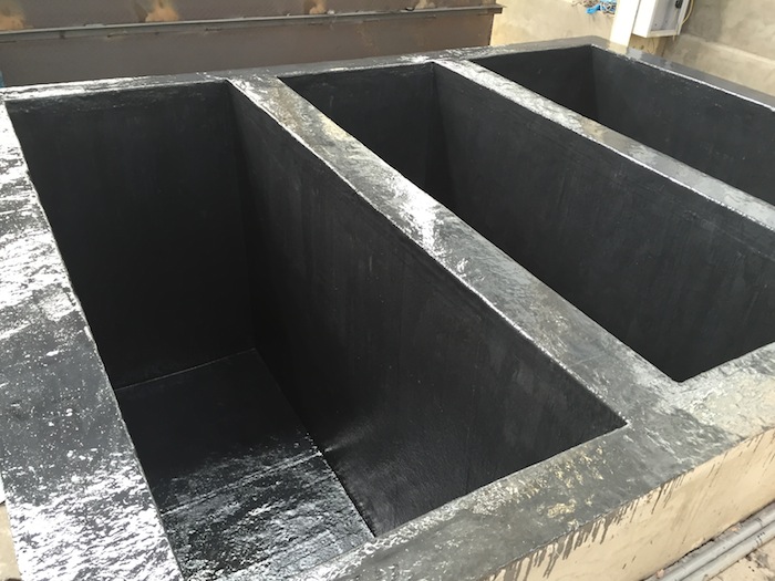 bọc composite bể chứa hoá chất