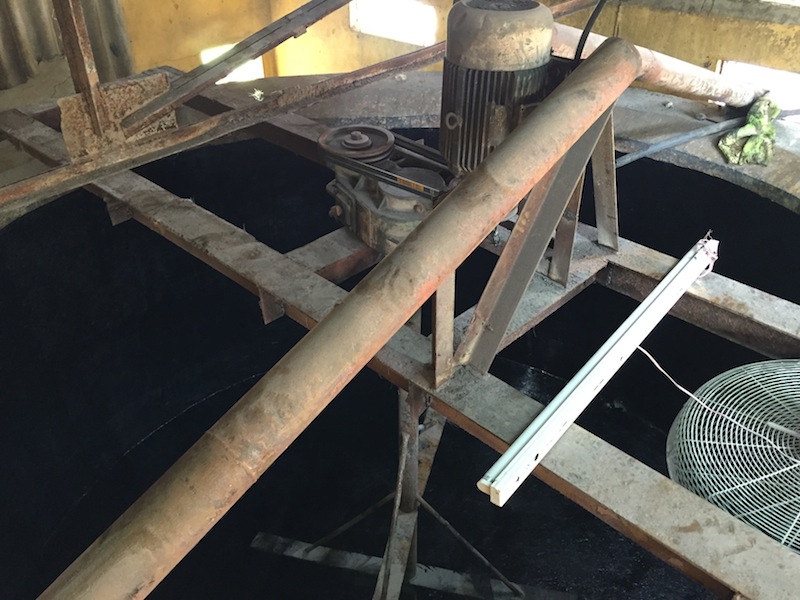bọc composite bể khuấy hoá chất