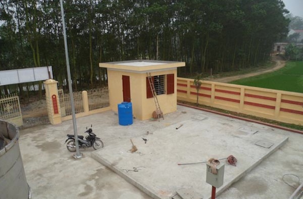 Bọc Composite bể chứa nước