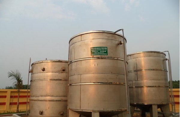 Bọc Composite bể chứa nước