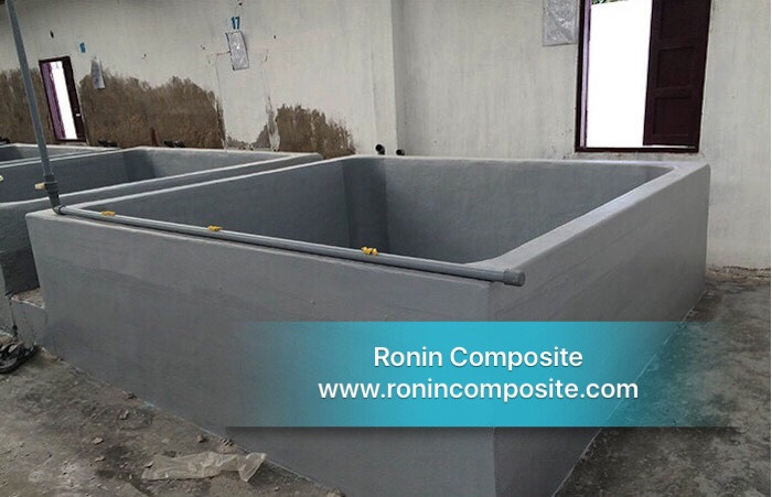 bọc composite bể nuôi thuỷ sản