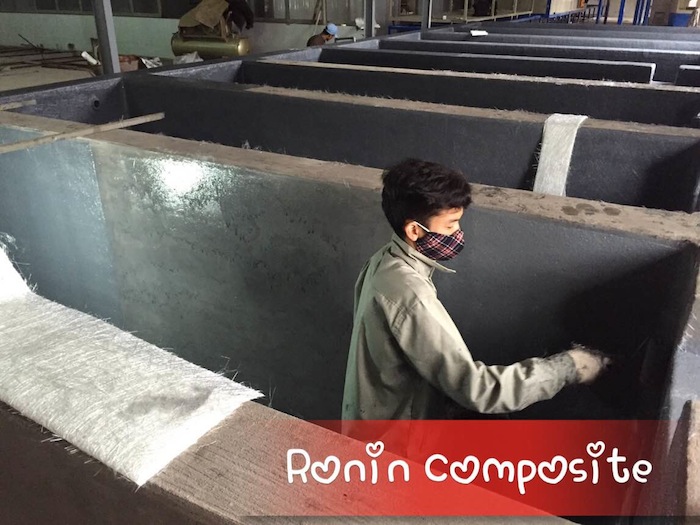bọc composite bể sơn tĩnh điện