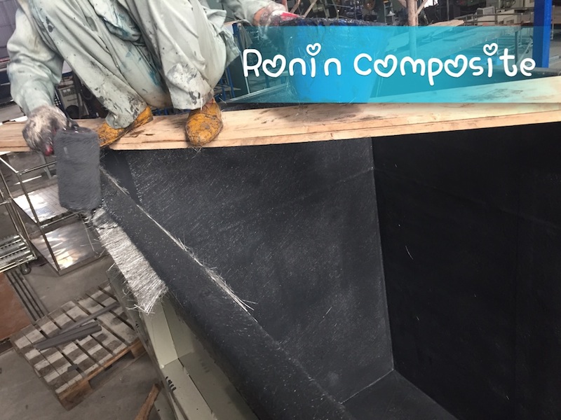 bọc composite bể sơn tĩnh điện