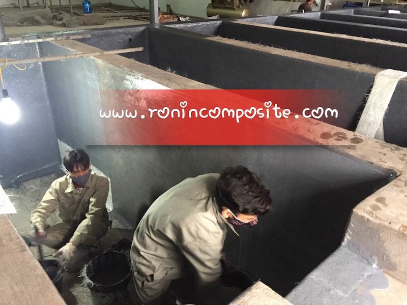 bọc composite bể sơn tĩnh điện