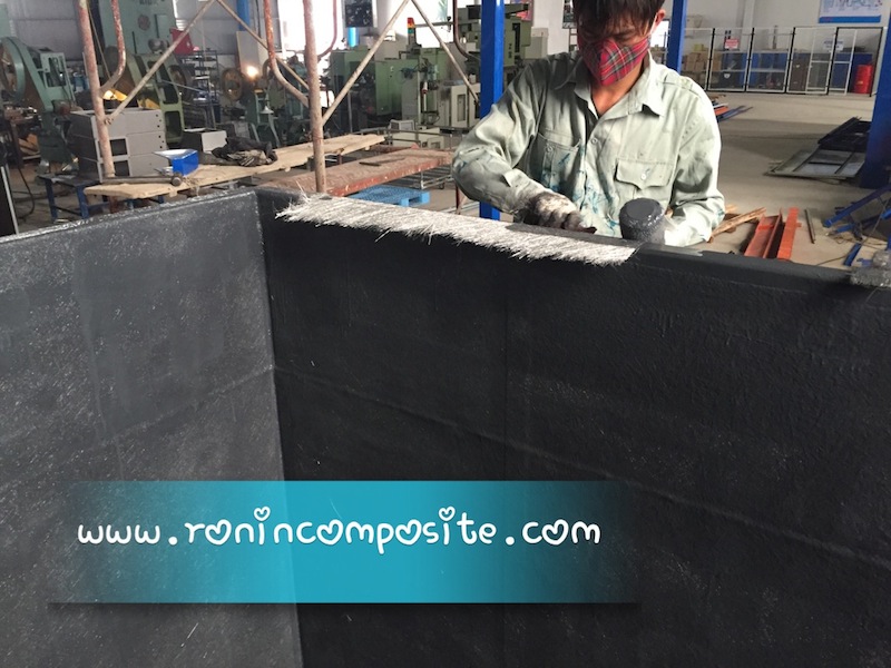 bọc composite bể sơn tĩnh điện