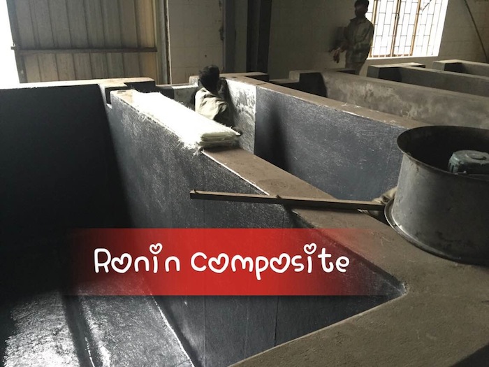 bọc composite bể sơn tĩnh điện