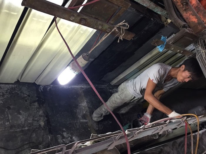 bọc composite bể mạ kẽm , mạ niken