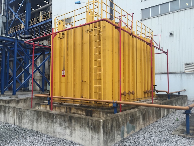 bọc composite bể ngâm NaOH