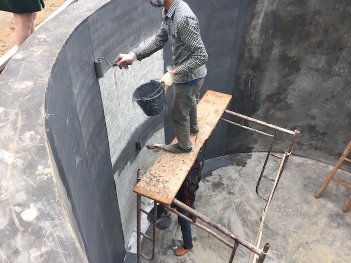 bọc composite bể chứa hoá chất