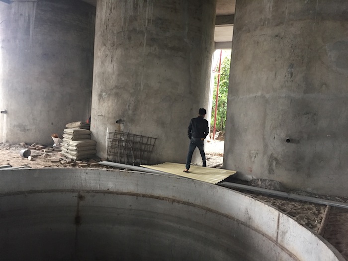 bọc composite bể chứa hoá chất