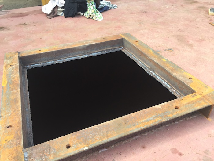 bọc composite téc chứa nước sạch