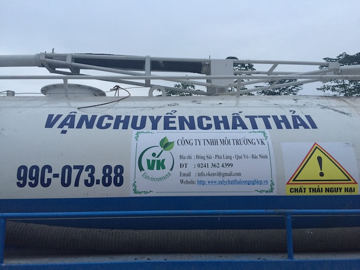 bọc composite téc chứa trên xe