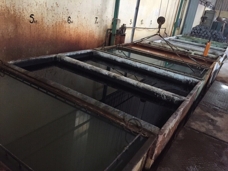 bọc frp bể tẩy dầu