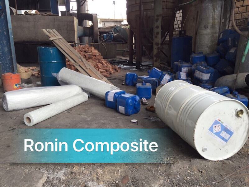 bọc frp bể hoá chất xử lý