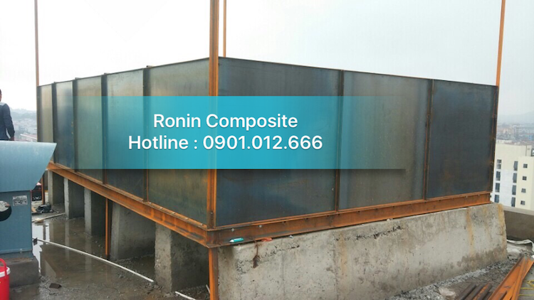 bồn composite lắp ghép