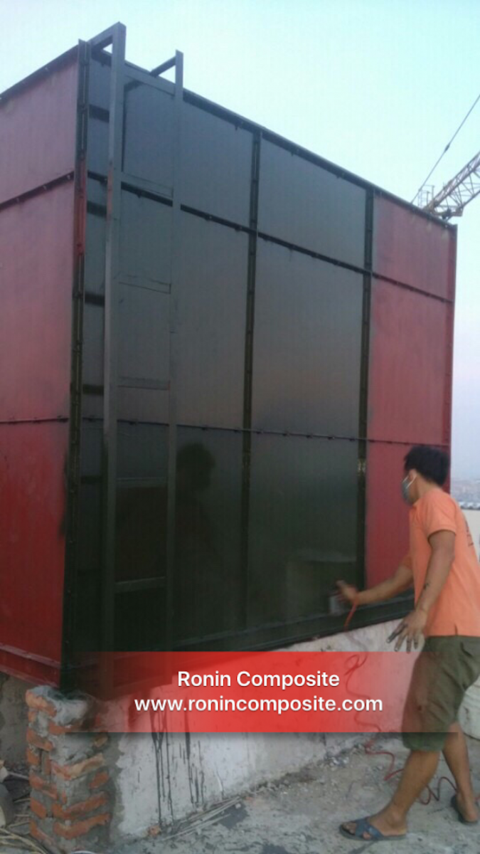 bồn composite lắp ghép