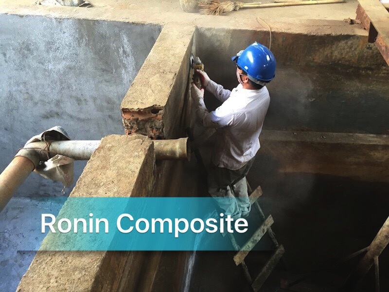 bọc frp bể khuấy hoá chất