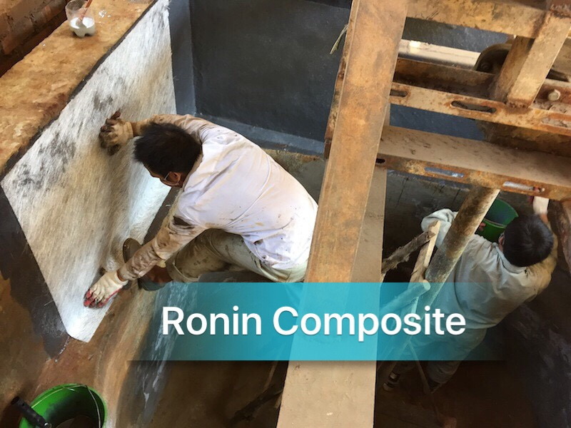 bọc frp bể khuấy hoá chất