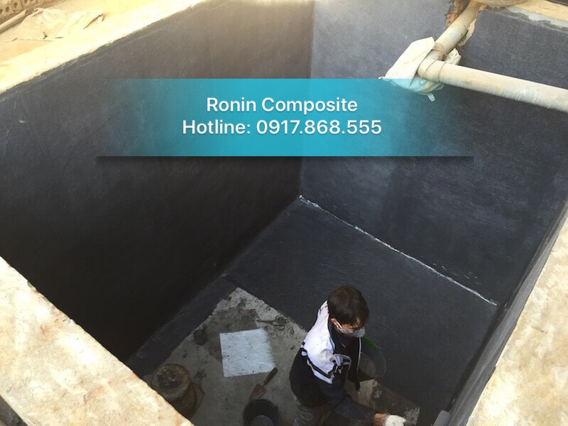 bọc frp bể khuấy hoá chất