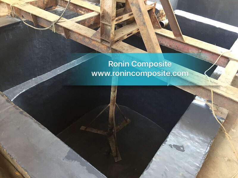 bọc frp bể khuấy hoá chất