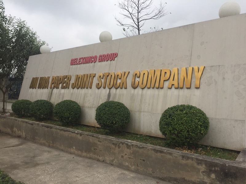 Bọc Composite Hố ga, rãnh nước cho nhà máy giấy An Hoà - Sơn Dương - Tuyên Quang