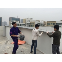 Bọc Composite chống dột mái nhà Bọc Composite chống dột mái nhà