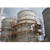 Thi công tẩy gỉ sét bề mặt sắt thép Thi công tẩy gỉ sét bề mặt sắt thép