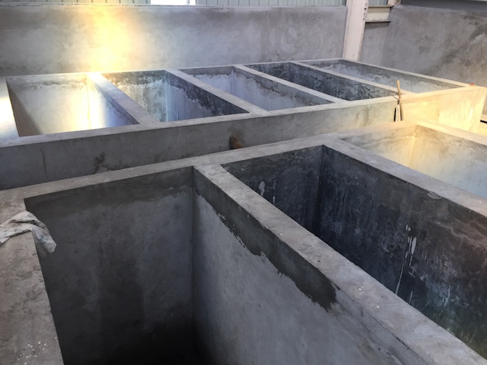 Bọc Composite bể ngâm phốt phát