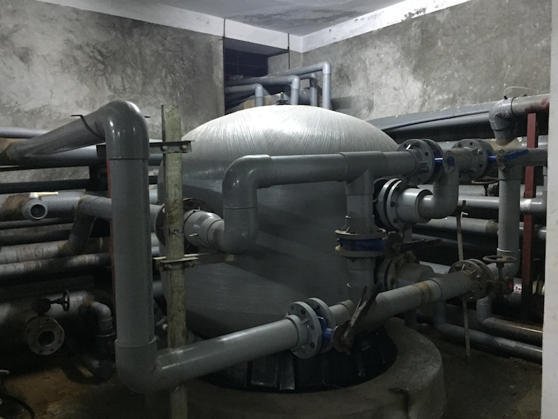 Bồn lọc nước bể bơi Composite