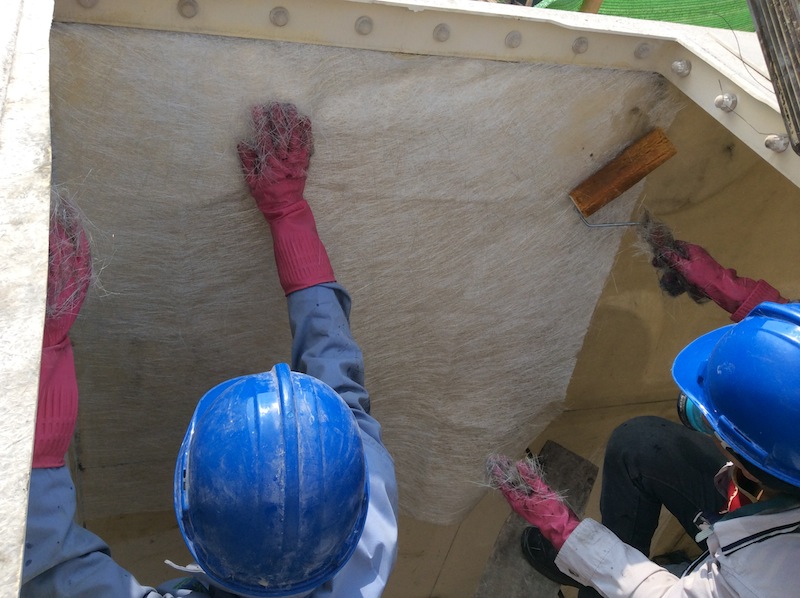 Bọc Composite Bồn chứa nước