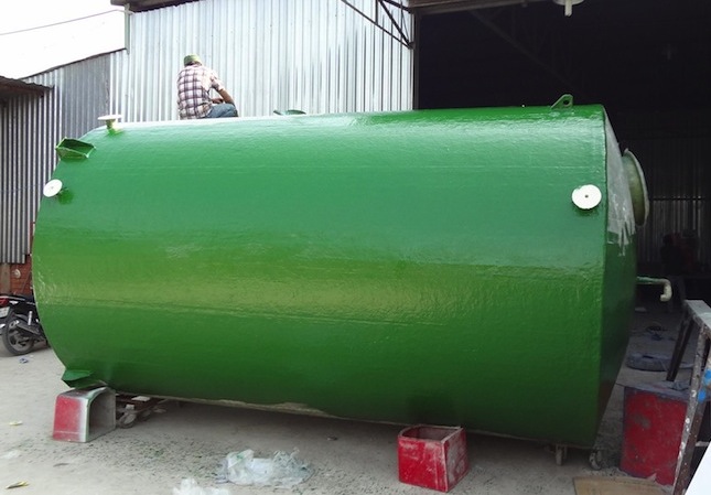 Bồn Composite chứa axit và xút