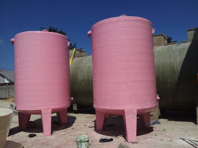 Bồn Composite FRP dạng trụ đứng