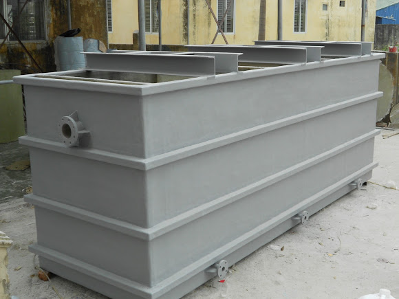 Bồn Composite FRP dạng vuông