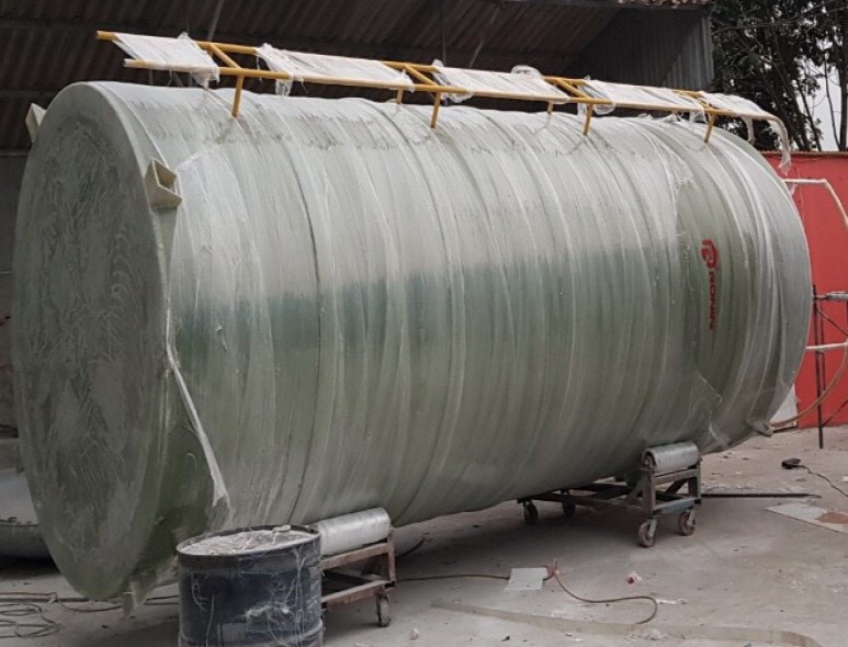 Bồn hoá chất Composite nhà máy hoá chất Đồ Sơn - Hải Phòng