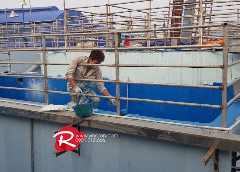 Bọc Composite chống thấm bể nước